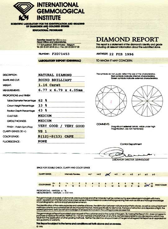 Foto 9 - Diamant 1,16ct Brillant, IGI VS1, Super Brillanz, D5824