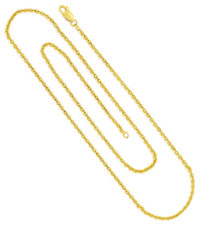 Foto 3 - Goldkette aus 585er Gelbgold mit 72cm Länge, K3319