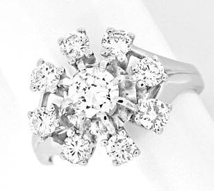 Foto 1 - Klassischer Krappen Brillant-Diamant-Ring WG, S8870